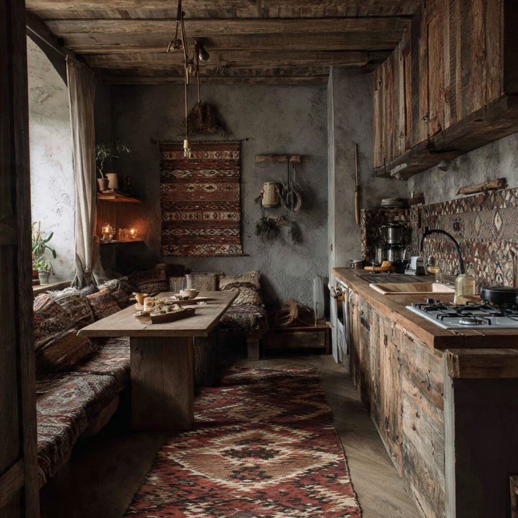 Boho Kitchen: 25 Inspiring Ideas for a Cozy, Eclectic Space 17 Textured Walls