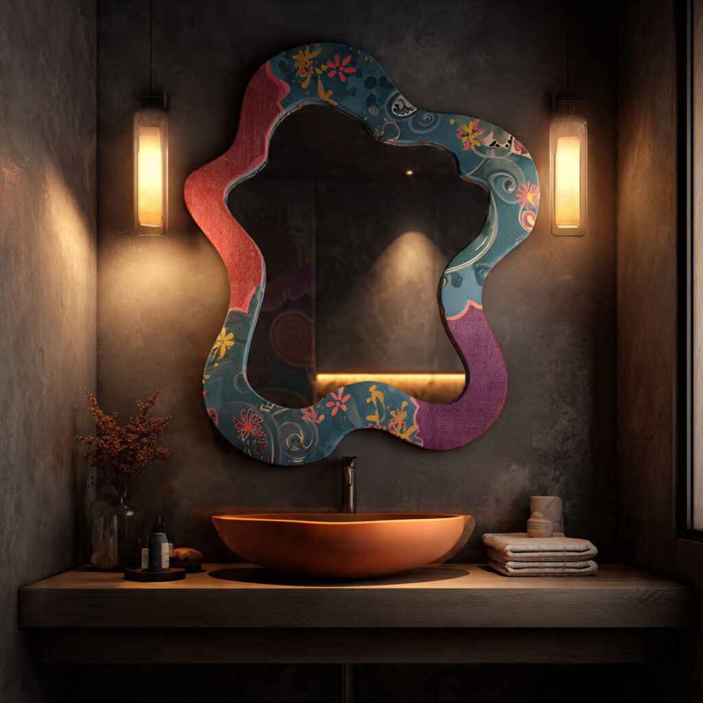 25 Fun Bathroom Decor Ideas to Brighten Your Space Instantly 9 Themed Mirrors