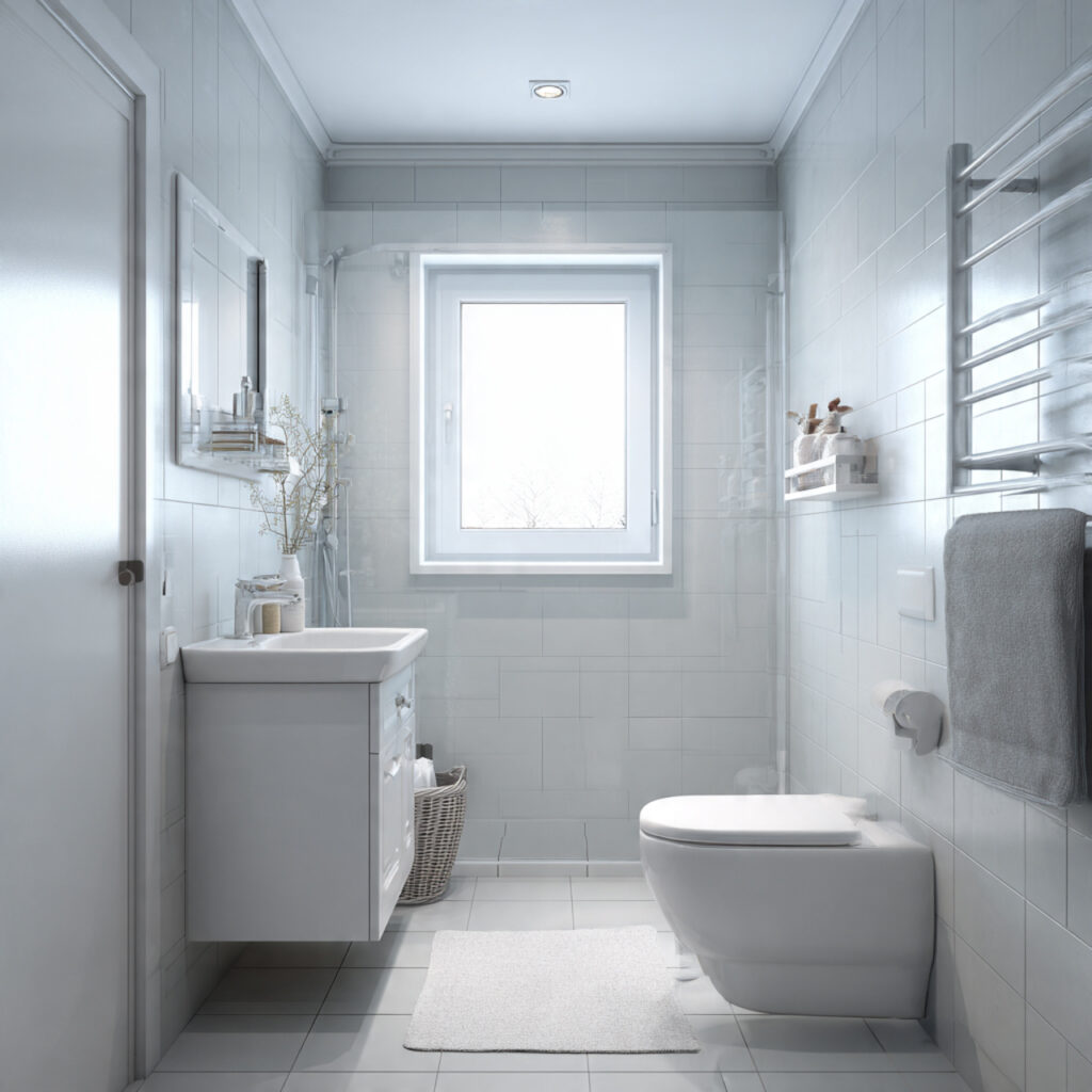 27 Small Bathroom Makeover Ideas That Transform Tiny Spaces Fast 3 Use Light, Bright Color Schemes