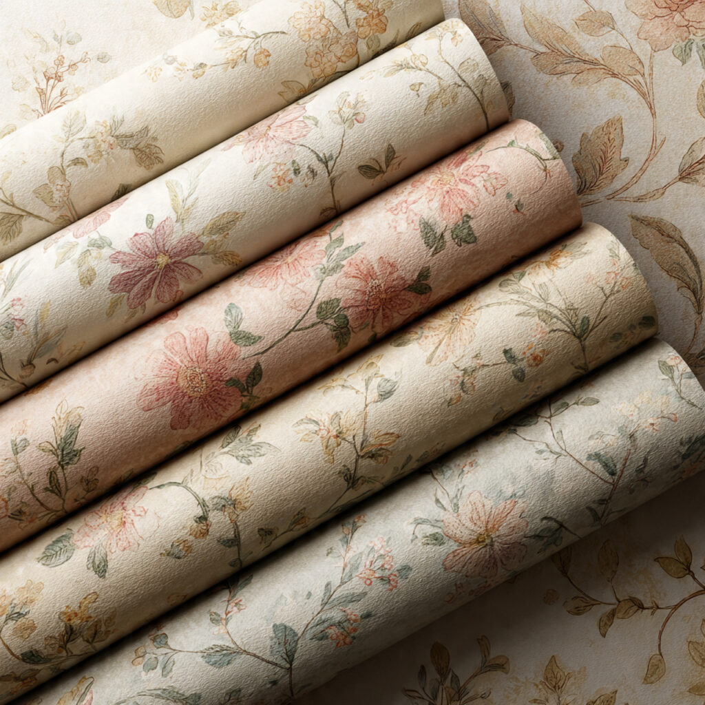 25 Best Boho Wallpaper Ideas to Transform Your Space 3 Vintage Floral Boho