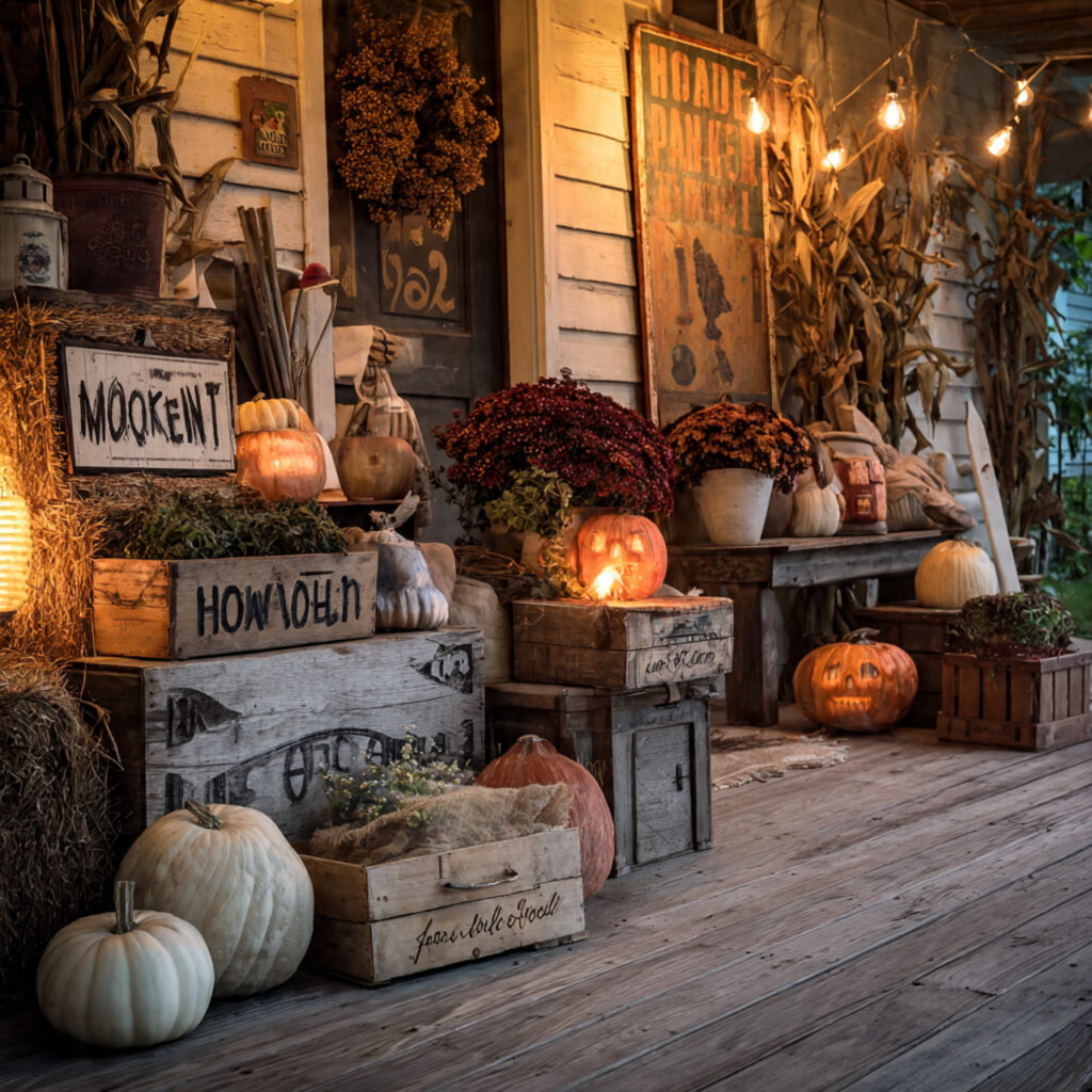 Vintage Halloween Touches