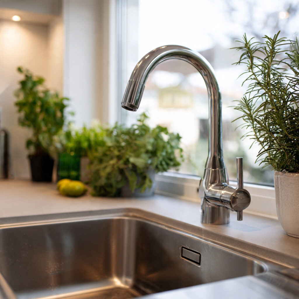 25 Best Eco-Friendly Green Kitchen Tips to Upgrade Your Space 5 Water-Saving Faucets