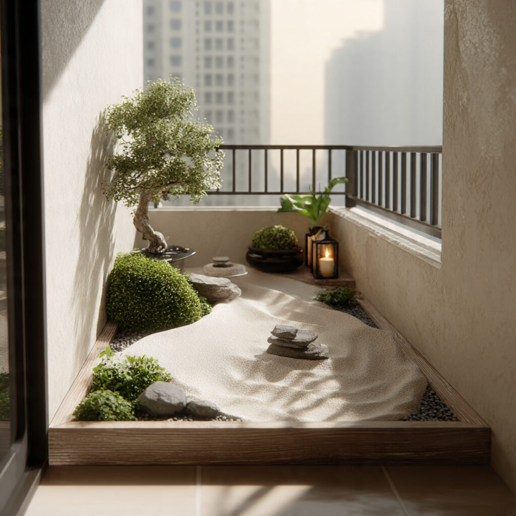 25 Creative Balcony Garden Ideas for Small Spaces 23 Zen-Inspired Balcony Garden