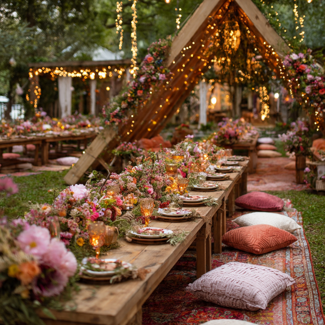 boho garden party