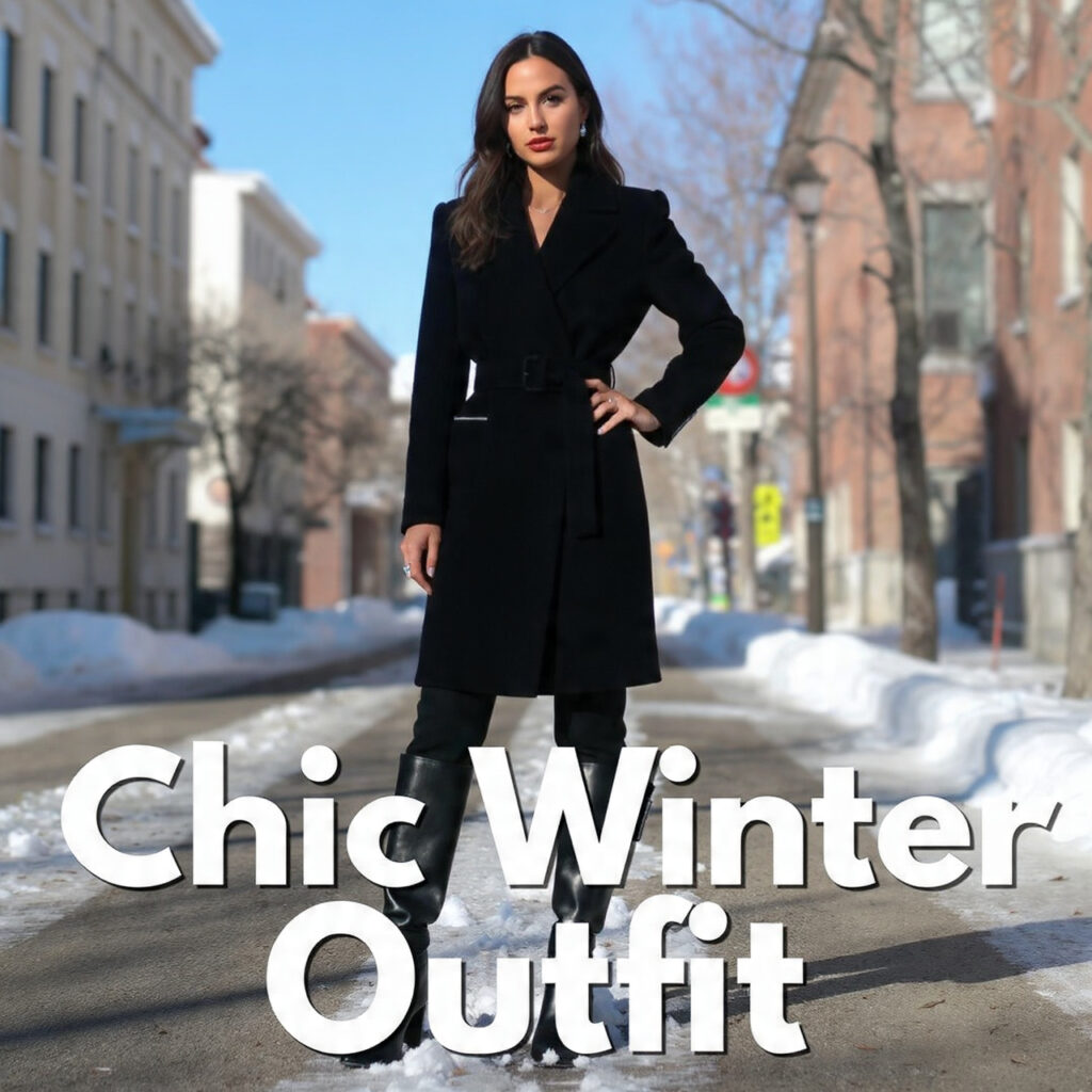 chic winter outfit chic winter outfit also