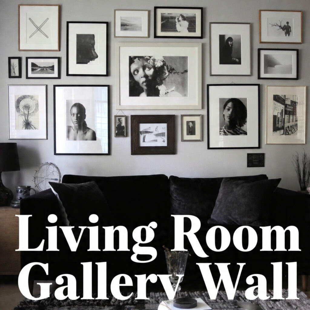 living room gallery wall living room gallery