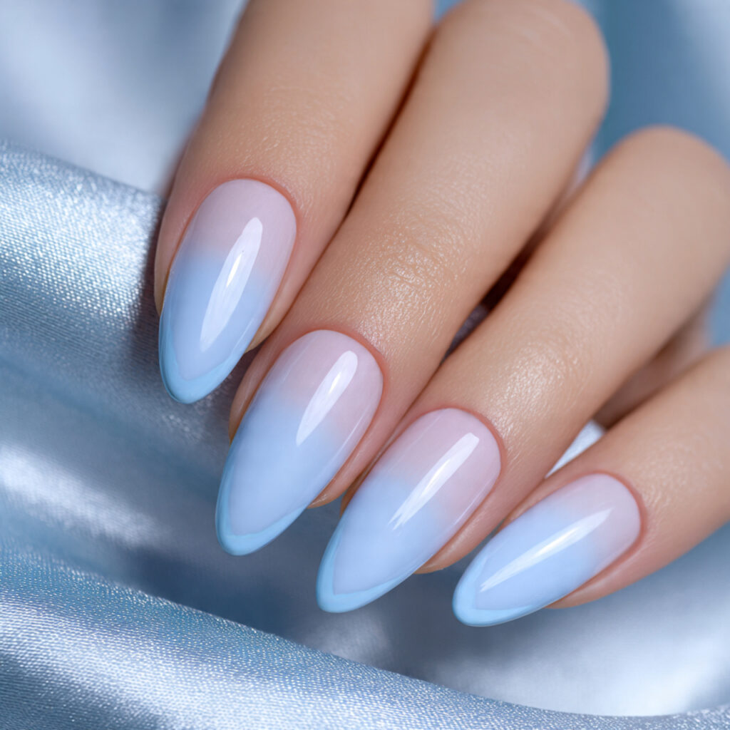 20 Almond Nails Ideas – Trendy, Classy & Cute Looks 7 Almond Nails French Tip