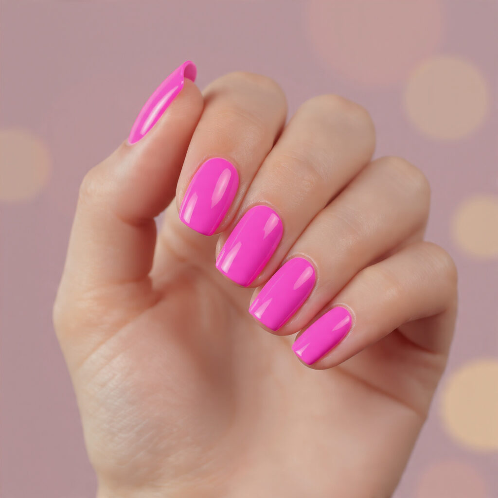 47 Stunning Pink Nails: Modern Designs You’ll Love 9 Bright Pink Nails