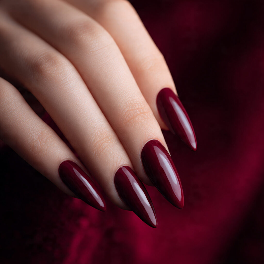 20 Almond Nails Ideas – Trendy, Classy & Cute Looks 9 Long Almond Nails