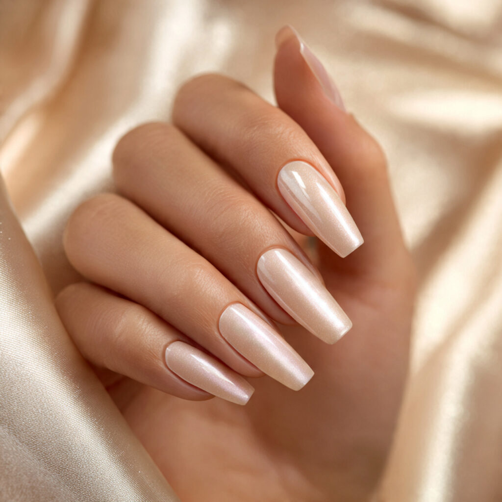 20 Coffin Nails Guide: Trendy Designs, Colors & Styles 15 Nude Coffin Nails