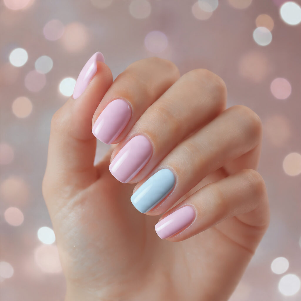 47 Stunning Pink Nails: Modern Designs You’ll Love 35 Pink And Blue Nails