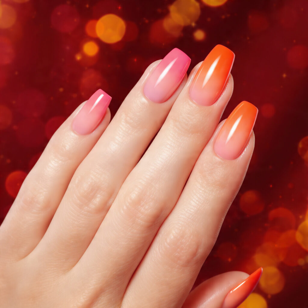 47 Stunning Pink Nails: Modern Designs You’ll Love 33 Pink And Orange Nails