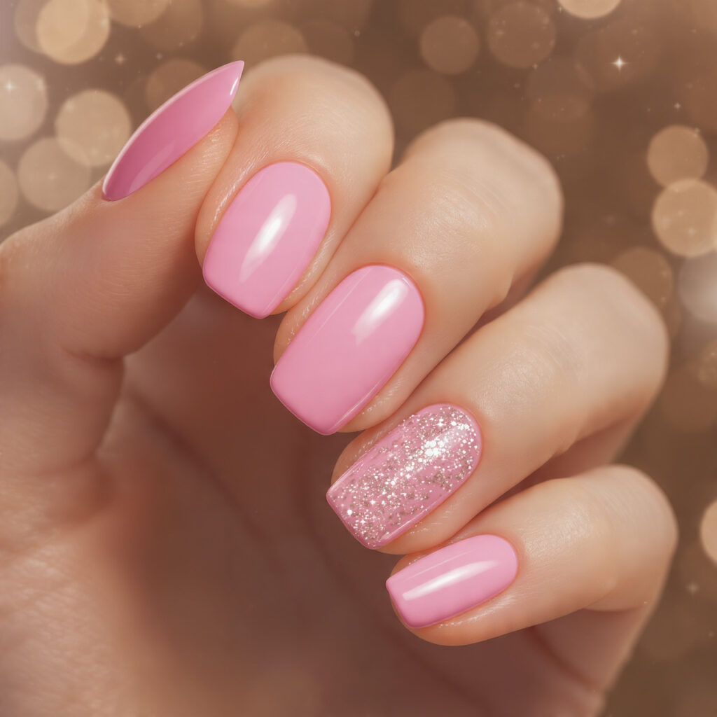47 Stunning Pink Nails: Modern Designs You’ll Love 41 Pink And Silver Nails
