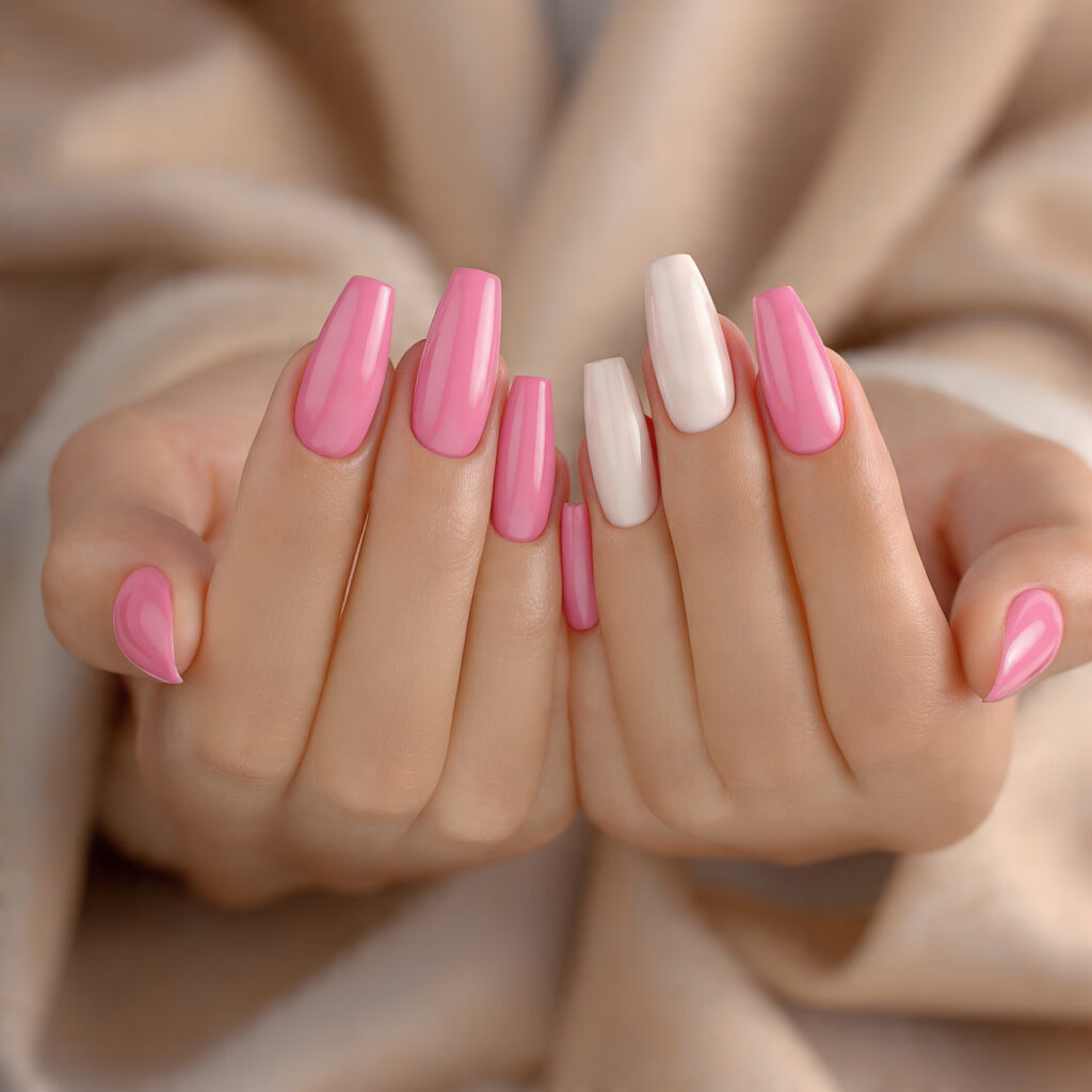47 Stunning Pink Nails: Modern Designs You’ll Love 30 Pink And White Nails