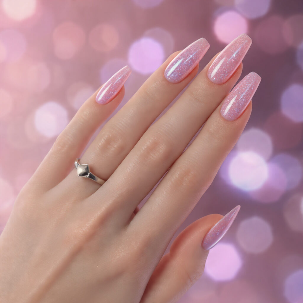 47 Stunning Pink Nails: Modern Designs You’ll Love 27 Pink Aura Nails