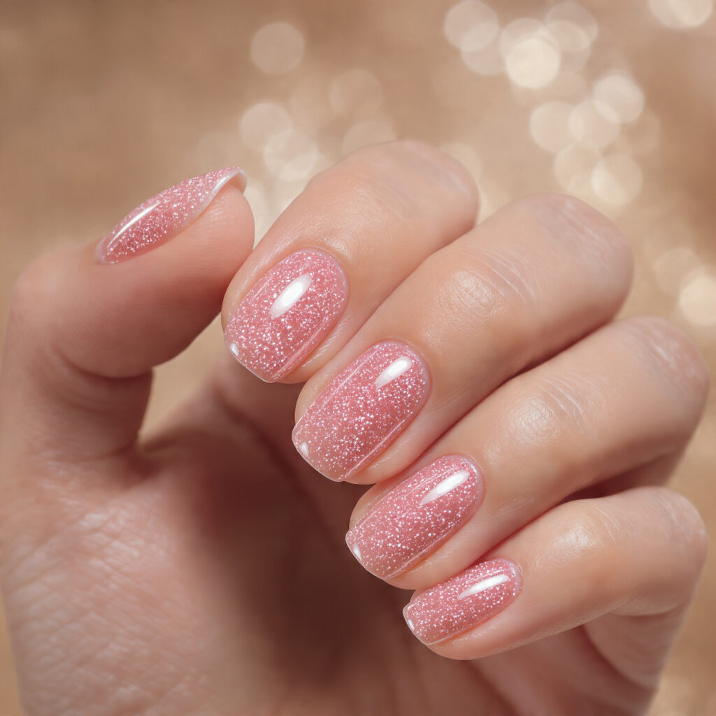 47 Stunning Pink Nails: Modern Designs You’ll Love 29 Pink Sparkle Nails