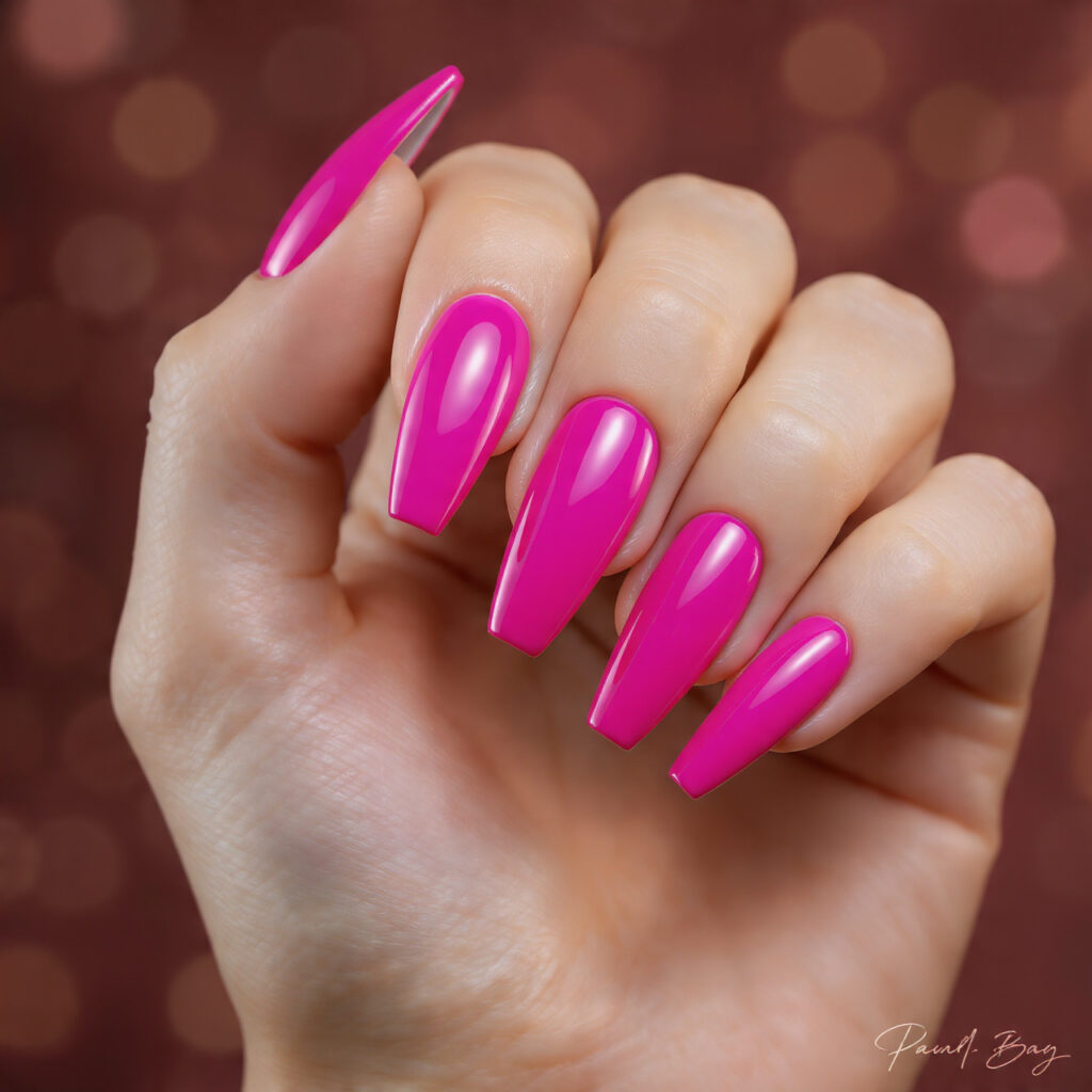 47 Stunning Pink Nails: Modern Designs You’ll Love 19 Pink Stiletto Nails