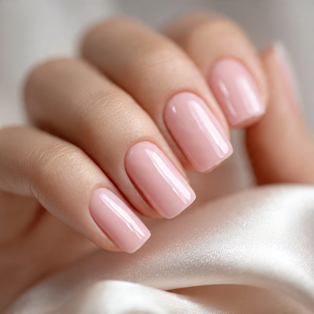 Short Square Acrylic Nails