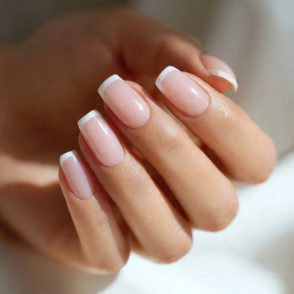 Square Nails French Tip