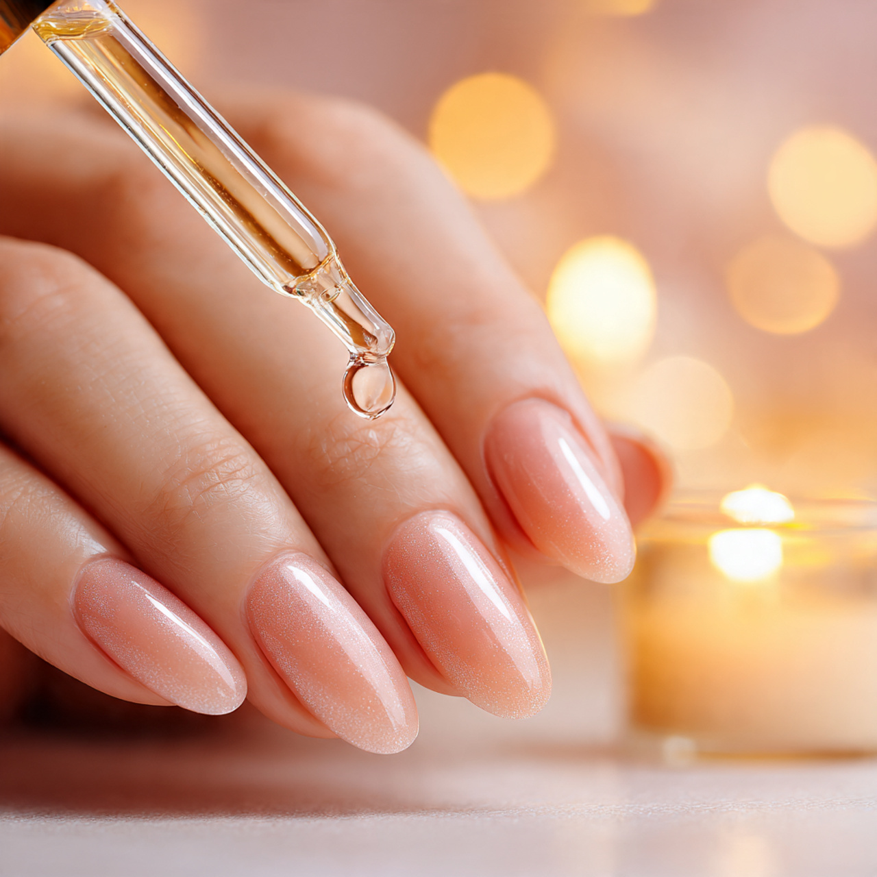 Short Almond Nail Maintenance