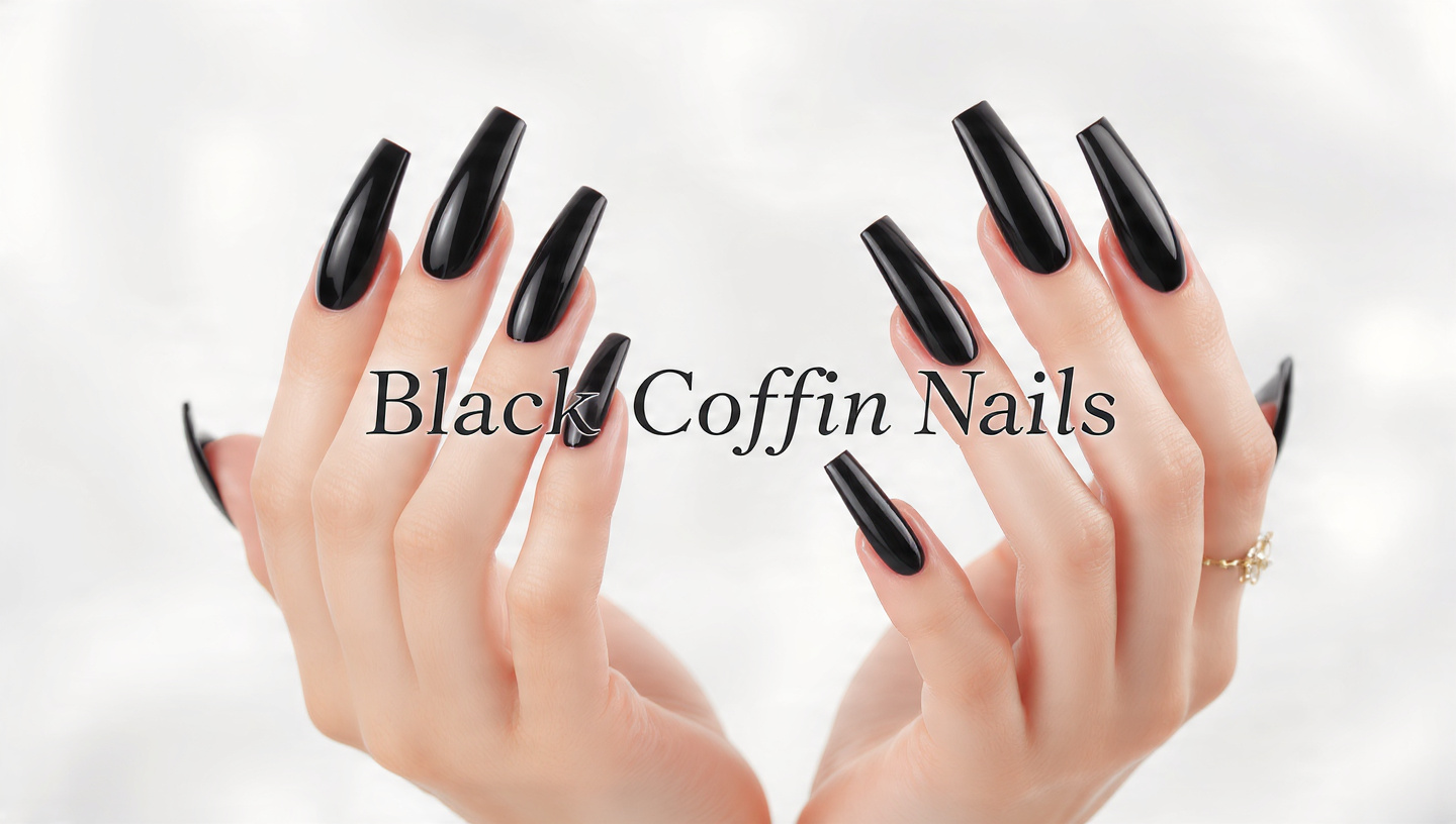 Black Coffin Nails: 18 Stunning Designs You Need to Try in 2026