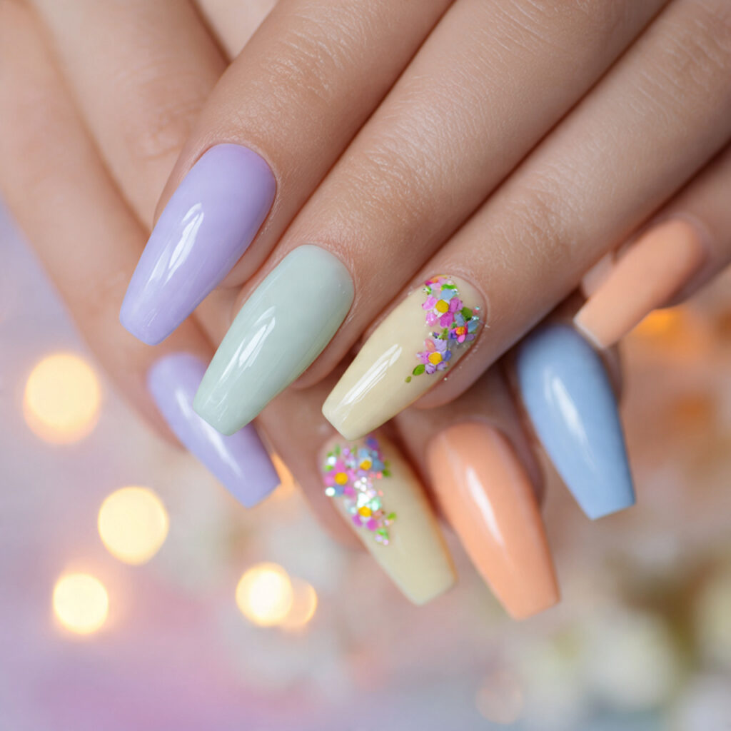 Cute Short Coffin Nail Ideas