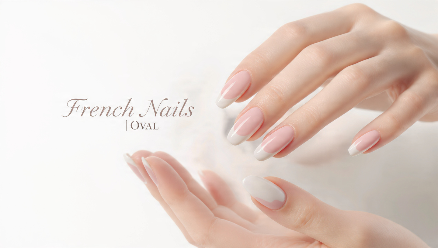 French Nails Oval: 17 Minimal, Glitter, Bridal & More