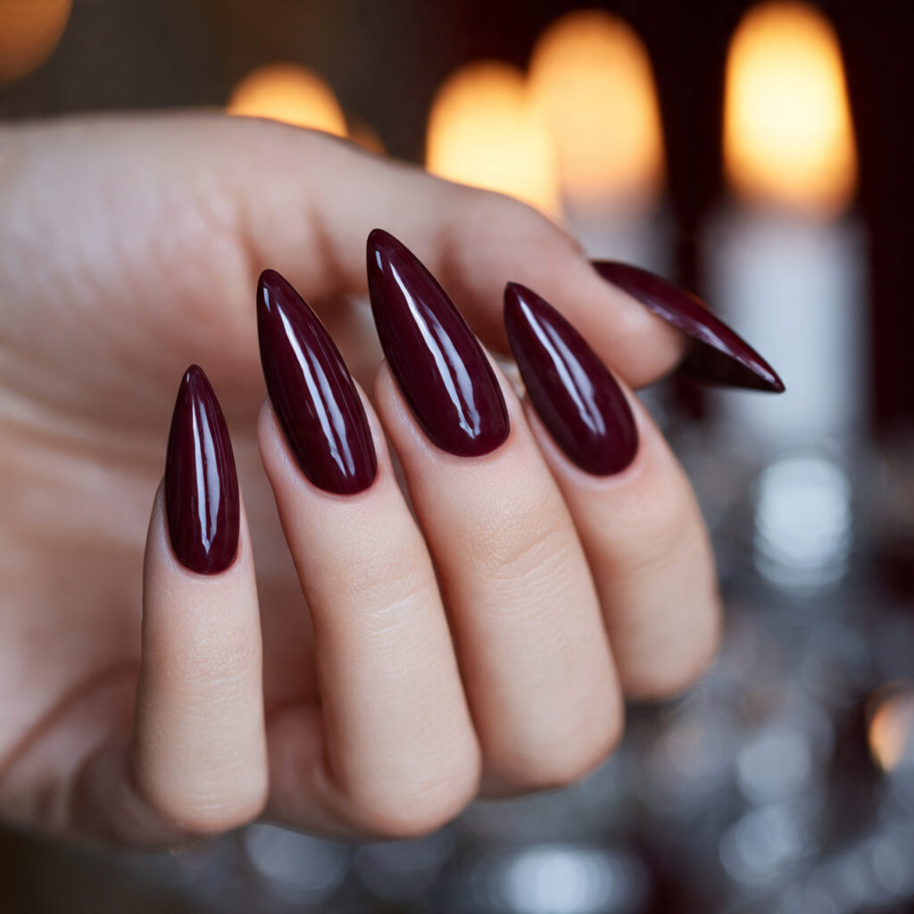 Long Almond Shape Nails