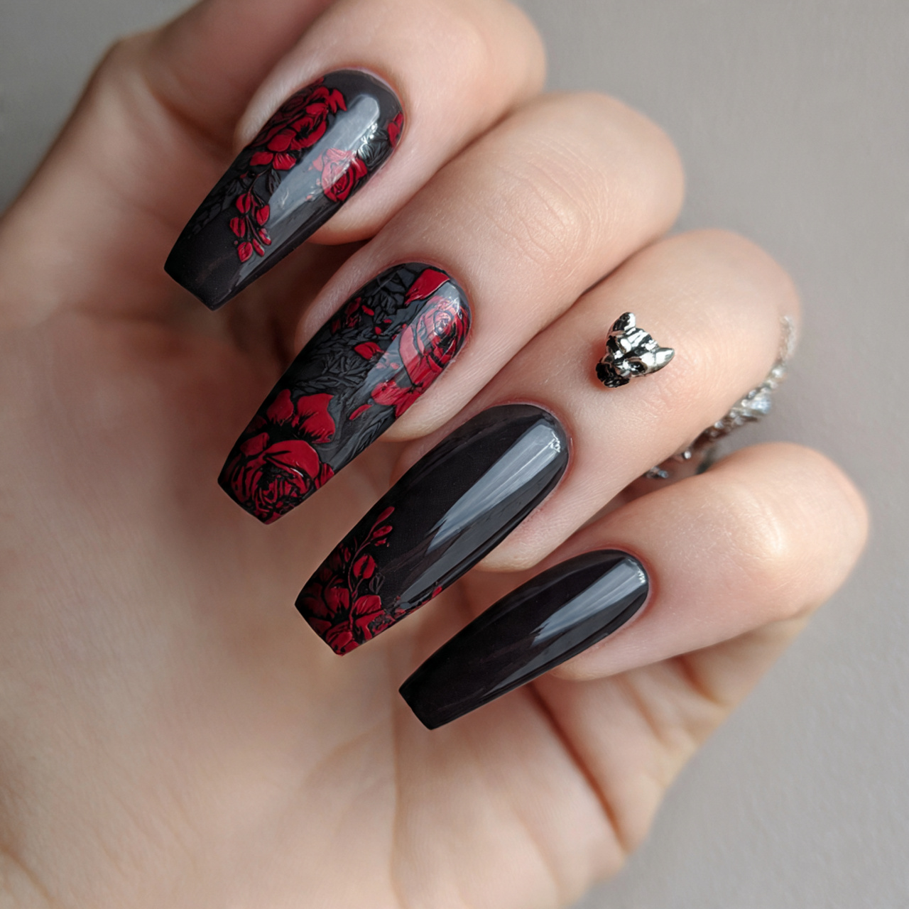 Long Coffin Nails: 18 Stunning Designs, Trends & Style Ideas 1 Long Coffin Nails Designs