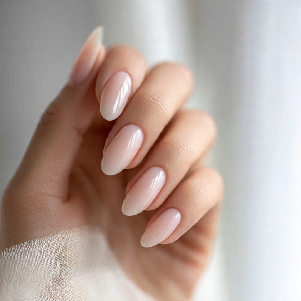 Oval Shaped Nails