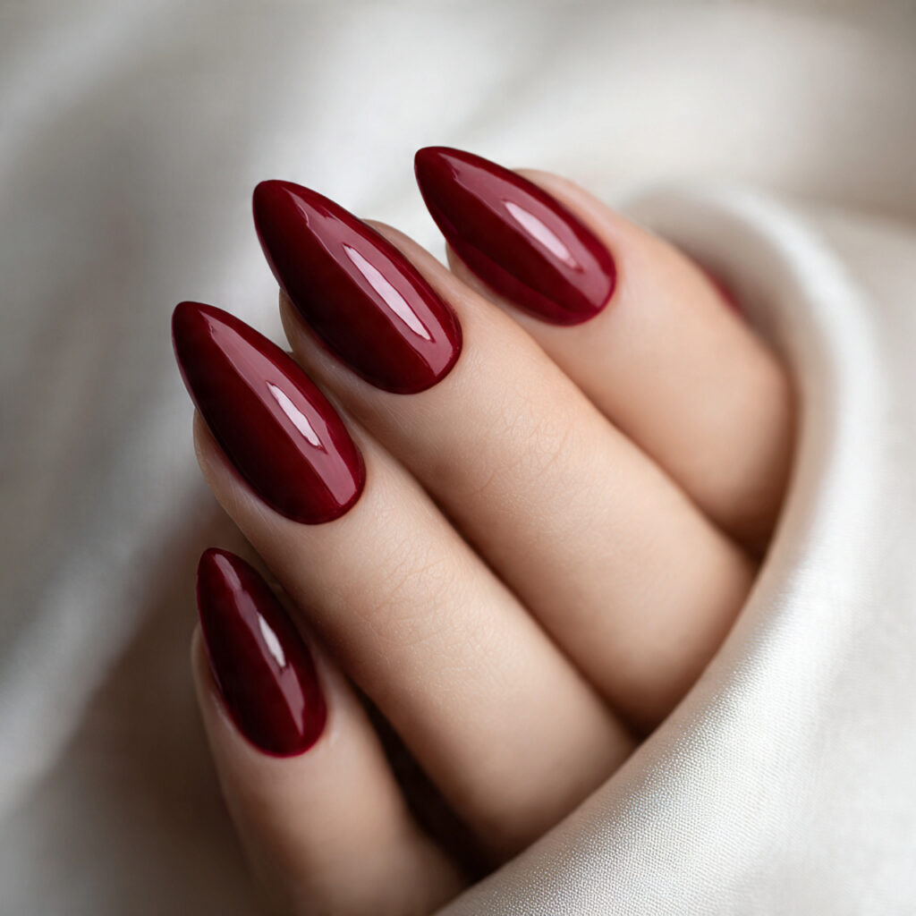 Red Nails Inspiration: 25 Stunning Designs to Copy Now 7 Red Almond Nails