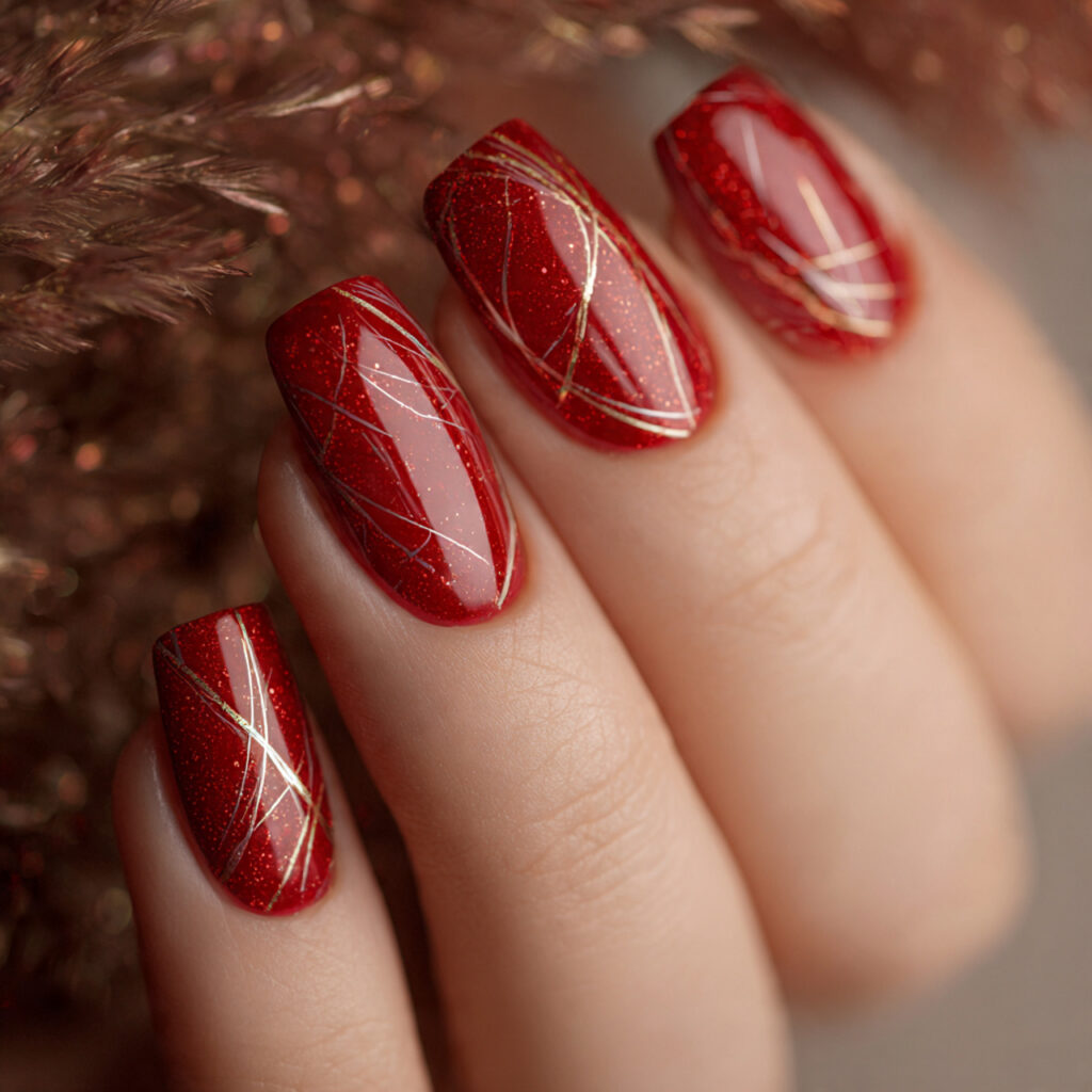 Red Nails Inspiration: 25 Stunning Designs to Copy Now 1 Red Nails Design