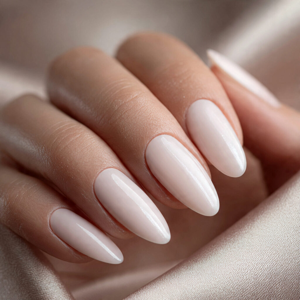 Short Oval Nails