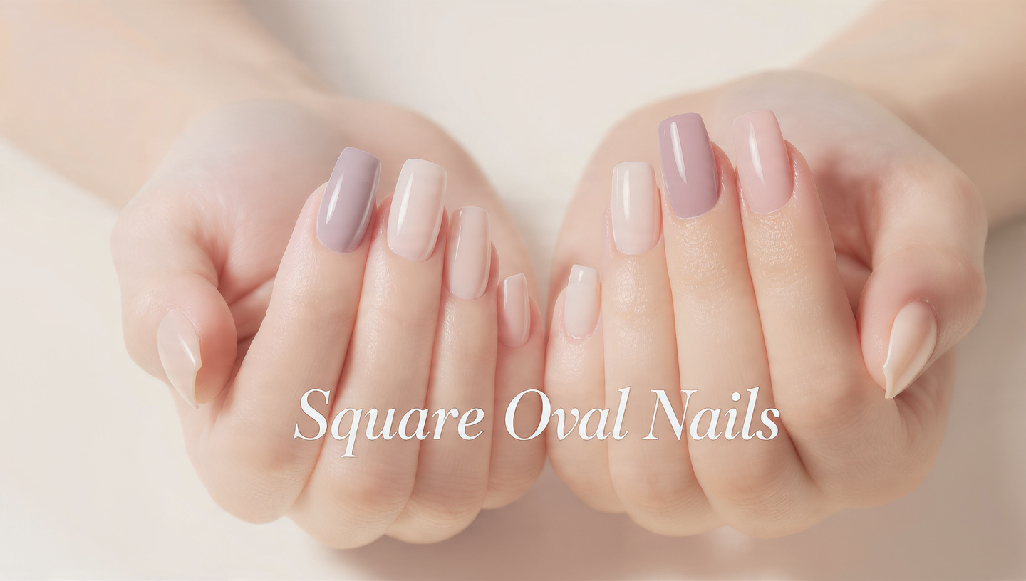 Square Oval Nails: 17 Perfect Shape for Chic, Strong Nails