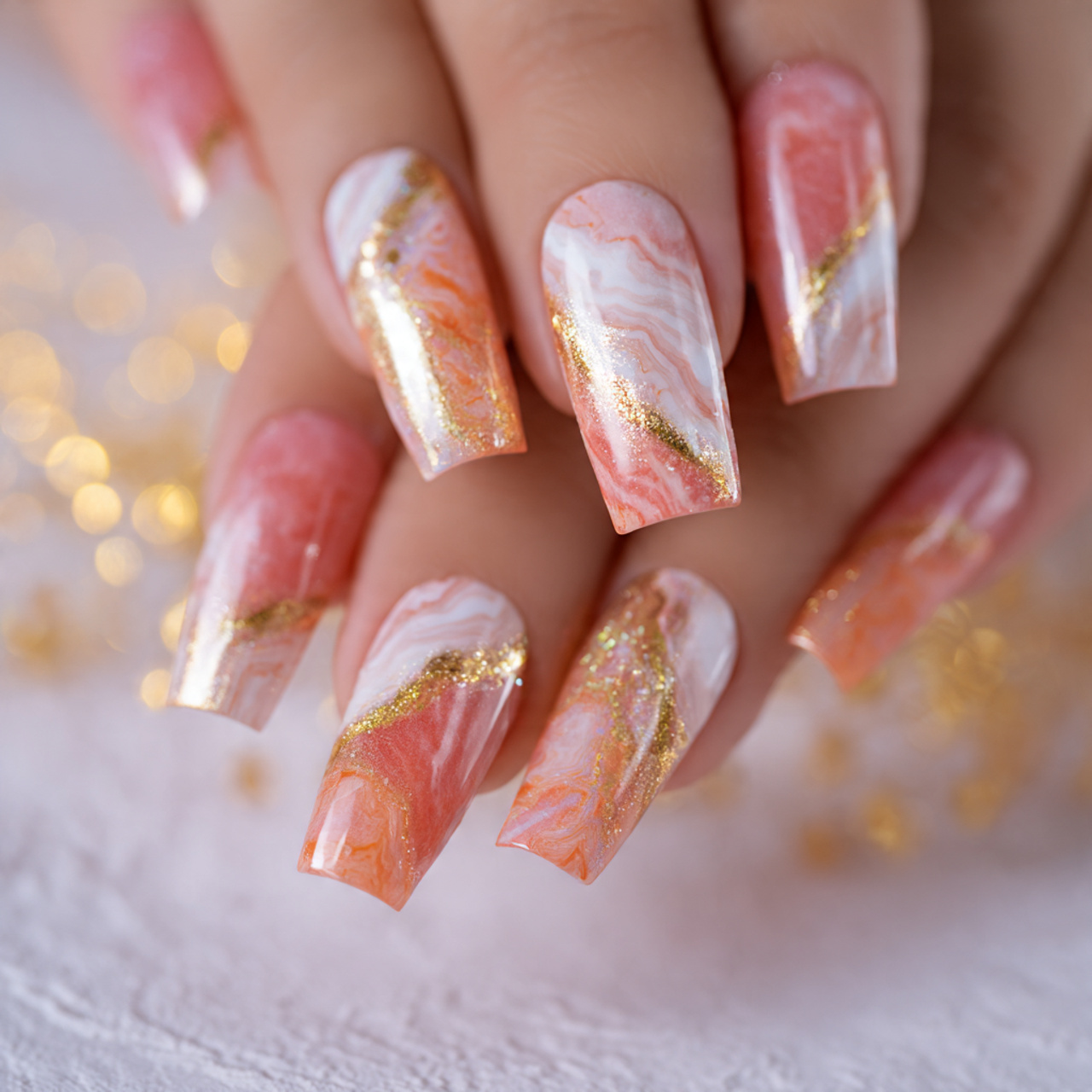 Summer Nails Square: 16 Chic Designs You’ll Want This Season 7 Acrylic Summer Square Nails