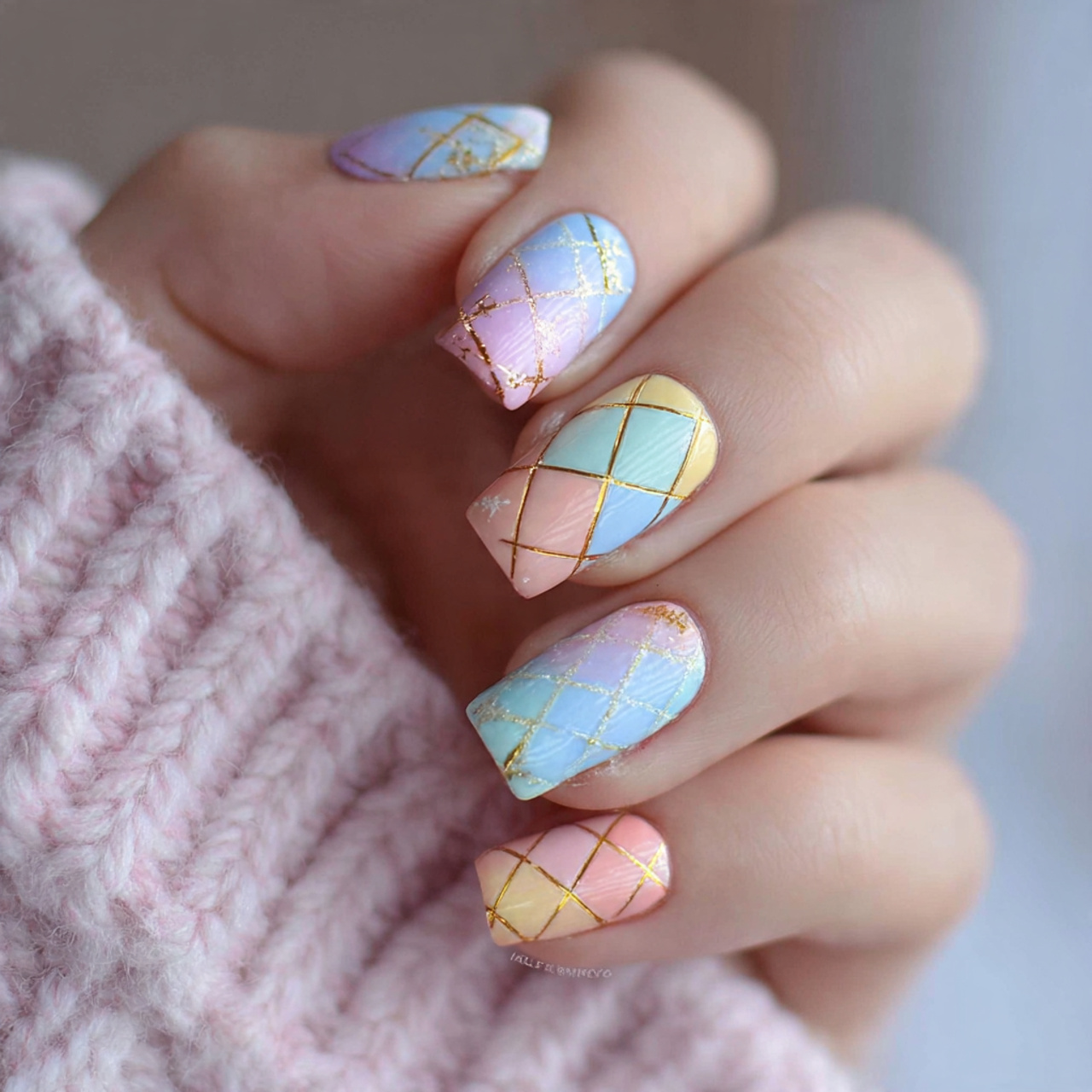Summer Nails Square: 16 Chic Designs You’ll Want This Season 6 Cute Pastel Square Design Ideas