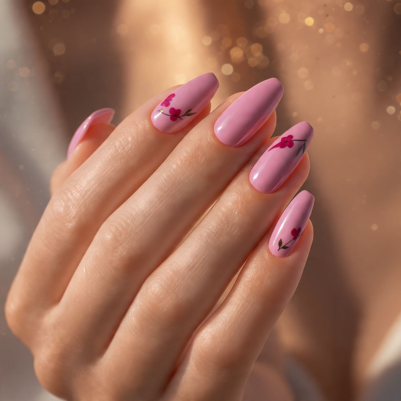 Cute Pink Nail Designs
