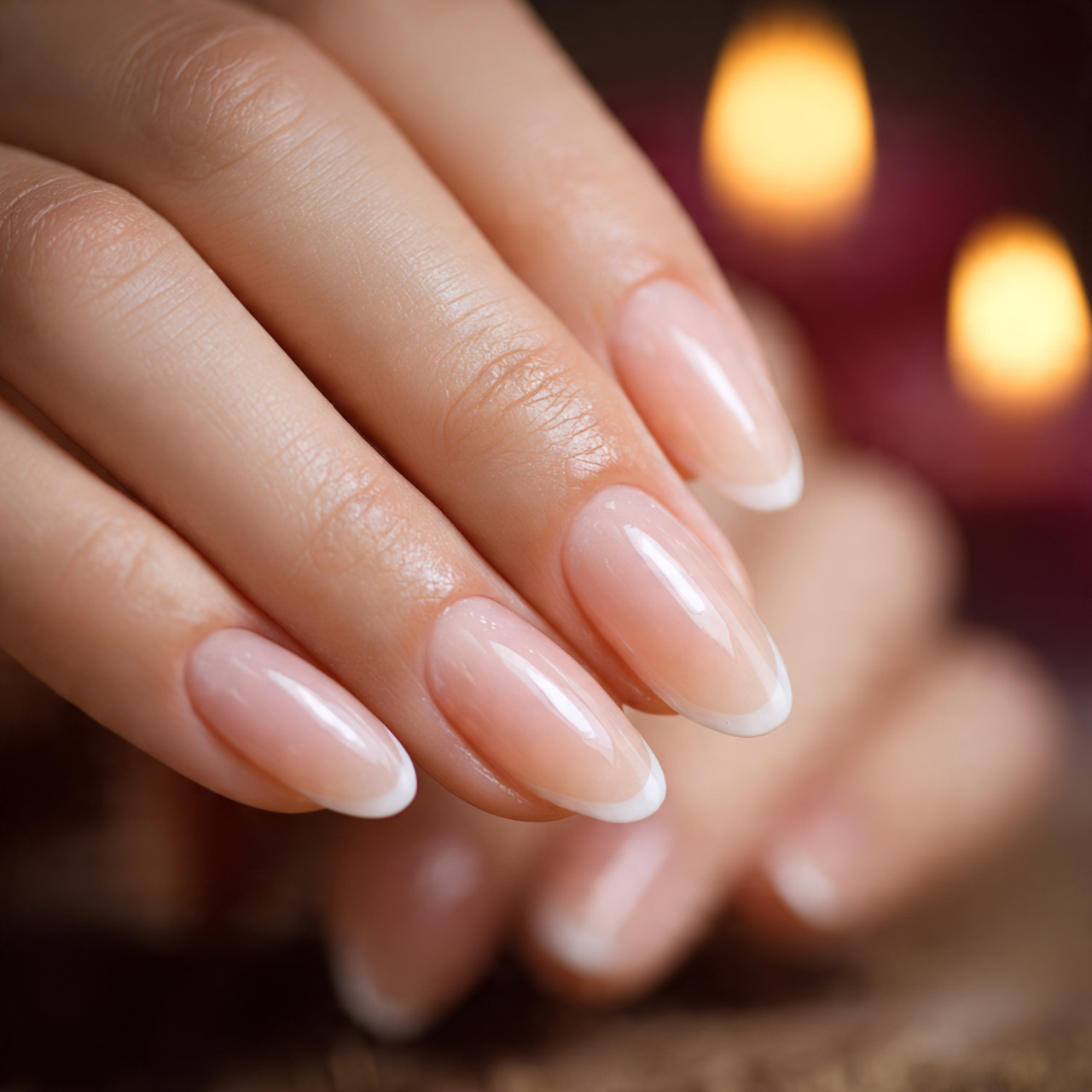 French Nails Oval Maintenance Tips