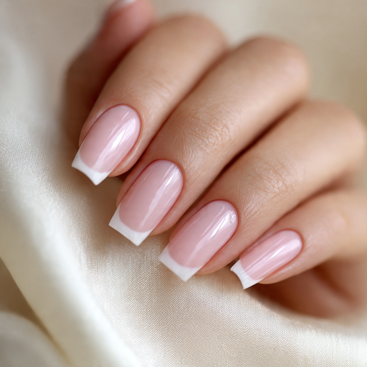 Cute Coffin Nails: 18 Trendy Designs Everyone Loves Right Now 5 French Tip Cute Coffin Nails