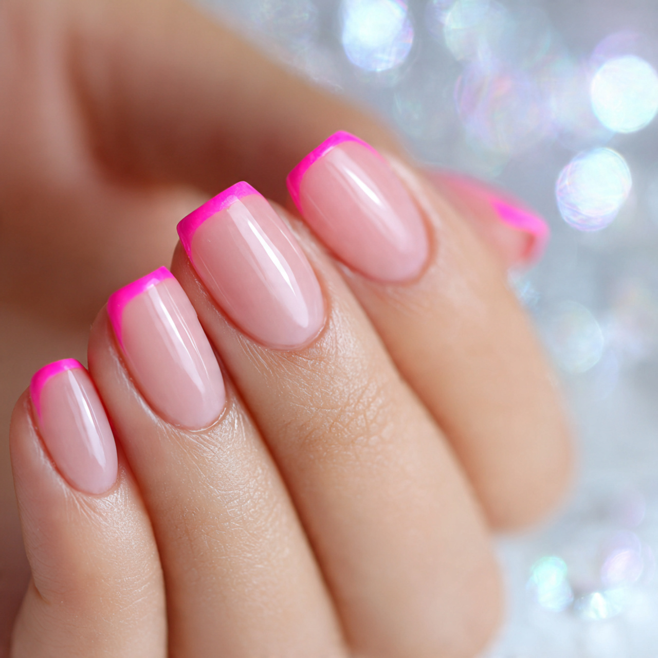 Summer Nails Square: 16 Chic Designs You’ll Want This Season 8 French Tip Summer Square Nails