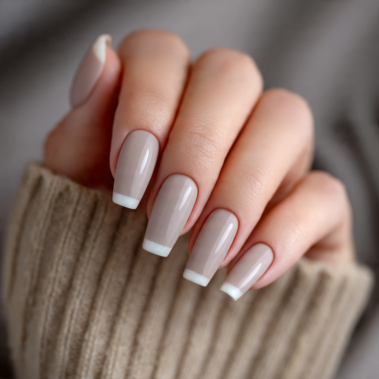 Coffin Nails French Tip: 18 Stunning Designs You Need to Try 12 Matte Coffin Nails French Tip Designs