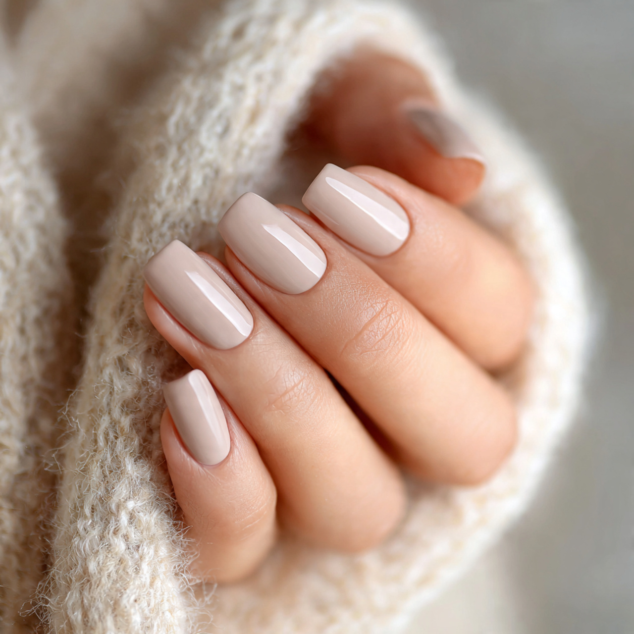 Matte Nude Nail Art Looks