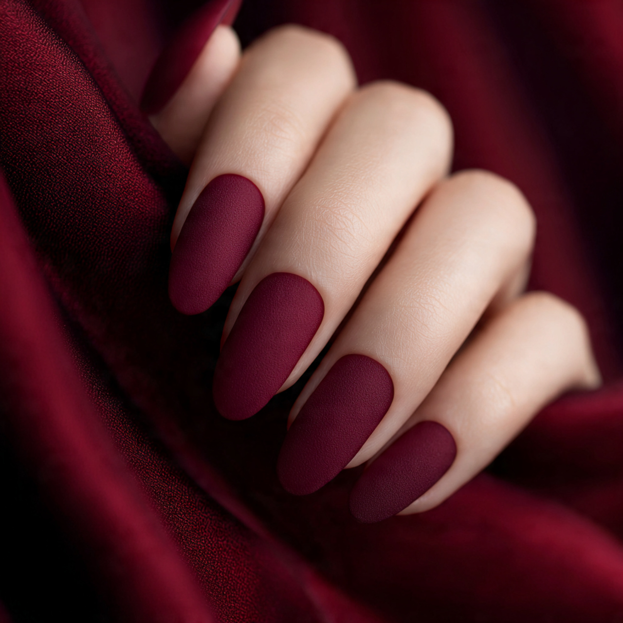 Square Oval Nails: 17 Perfect Shape for Chic, Strong Nails 12 Matte Square Oval Nails