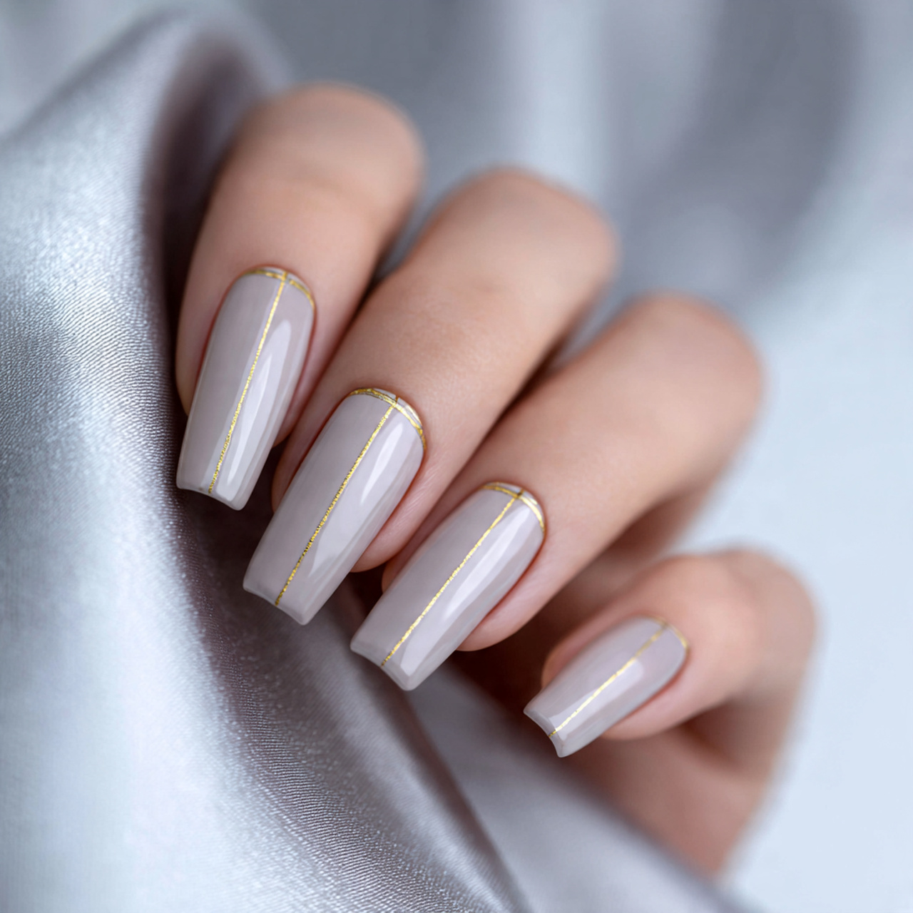 Cute Coffin Nails: 18 Trendy Designs Everyone Loves Right Now 14 Minimalist Cute Coffin Nails