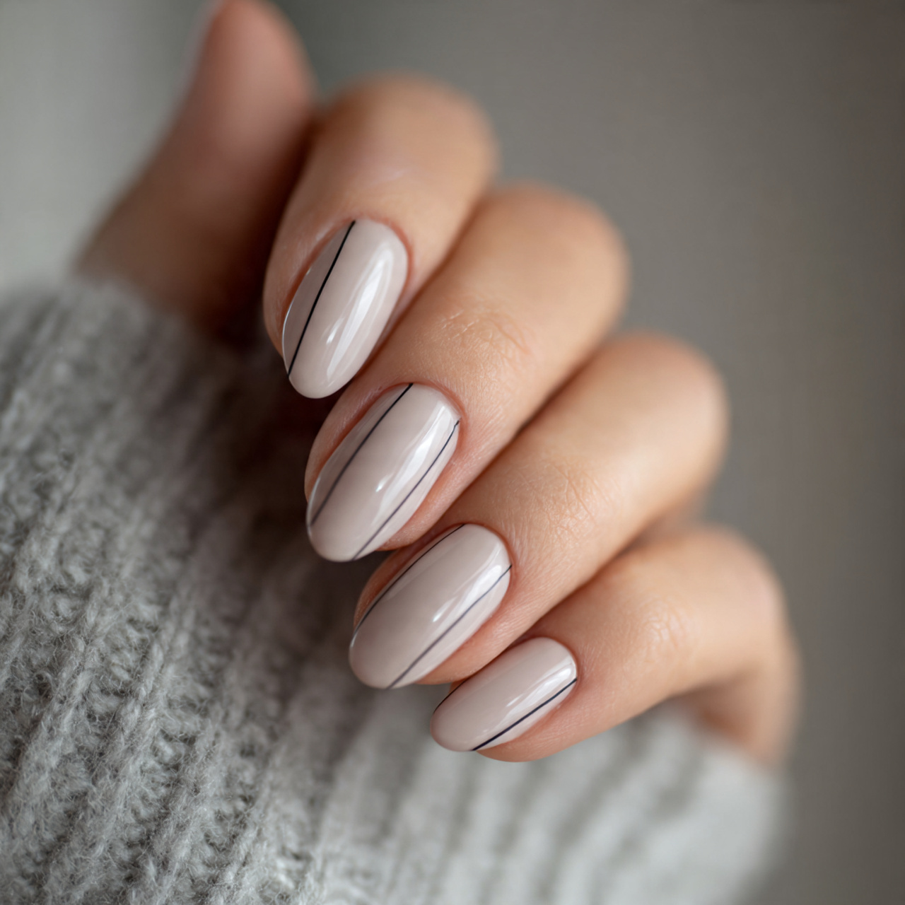 Oval Nails Designs: 17 Chic Styles You’ll Want ASAP 11 Minimalist Oval Nails Designs