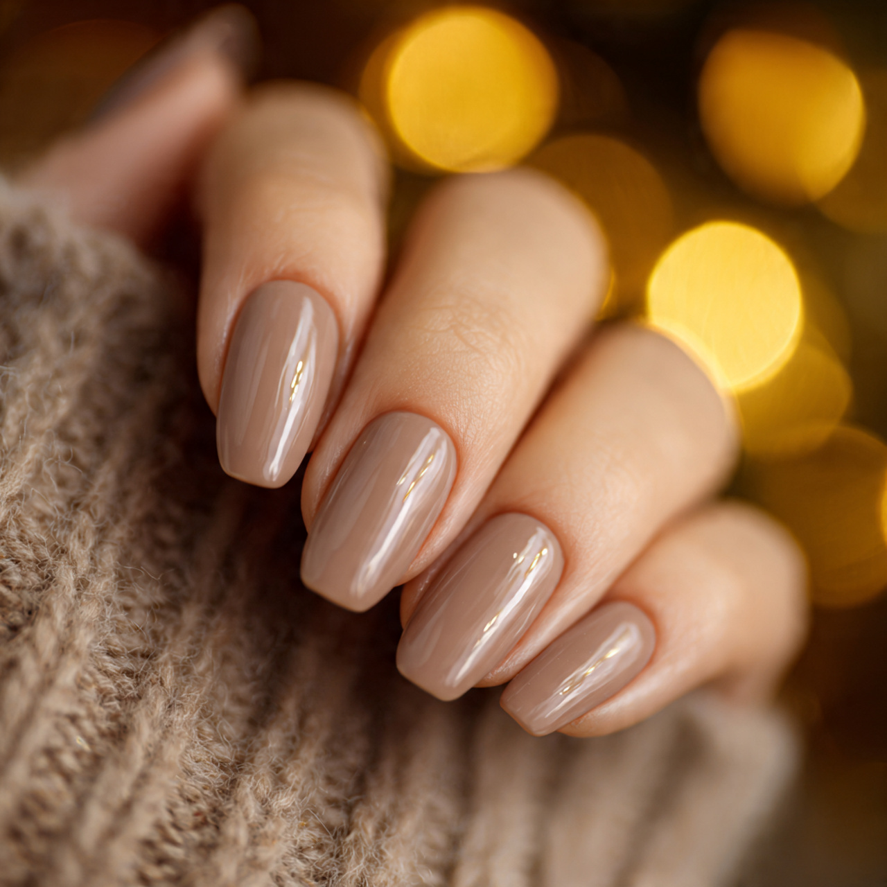 Square Oval Nails: 17 Perfect Shape for Chic, Strong Nails 8 Nude Square Oval Nails