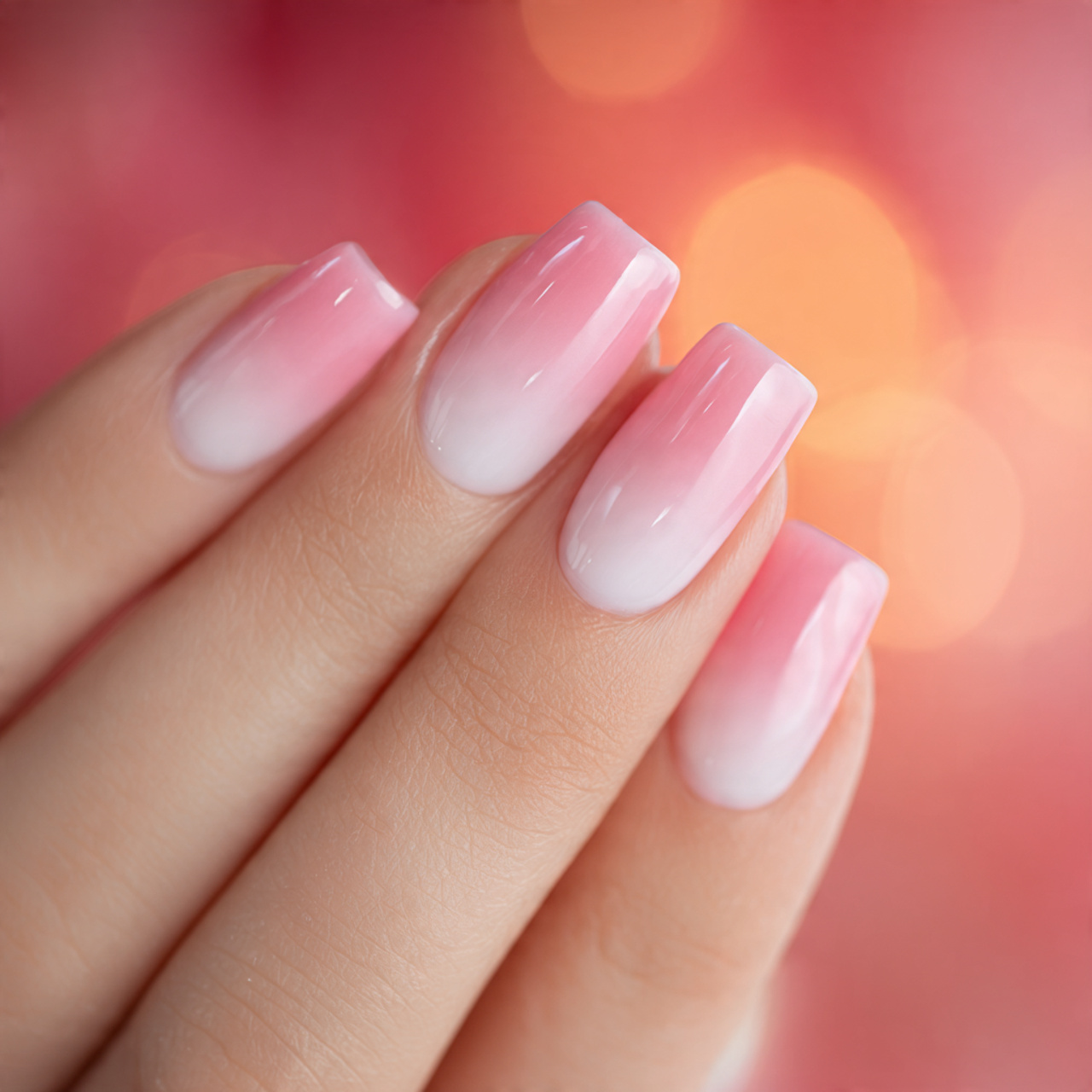 Square Acrylic Nails: 18 Trendy Designs, Tips & Style Ideas 9 Ombre Square Acrylic Nails