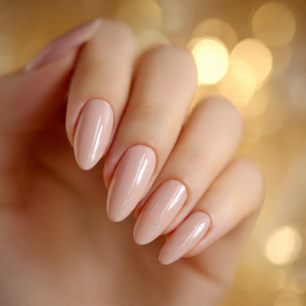 Oval Shaped Nails