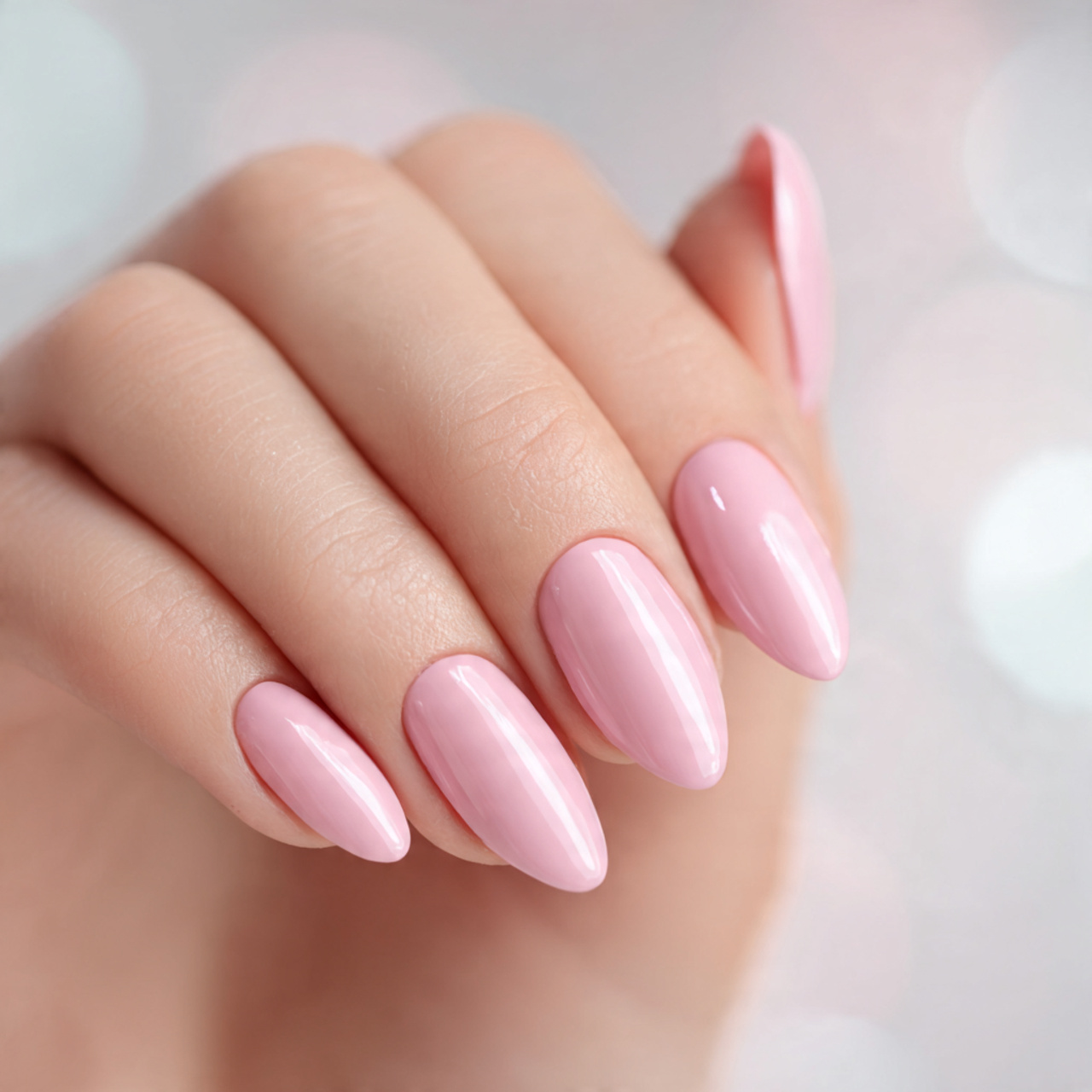 Pink Nude Nails for Fair Skin