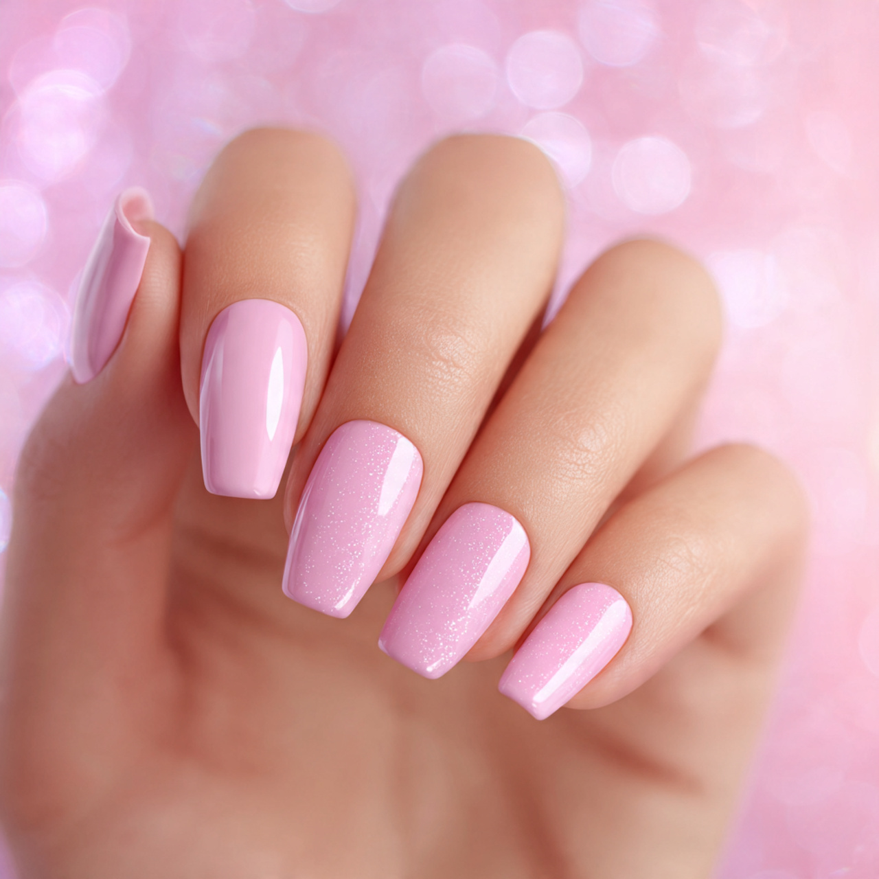 Square Acrylic Nails: 18 Trendy Designs, Tips & Style Ideas 6 Pink Square Acrylic Nails